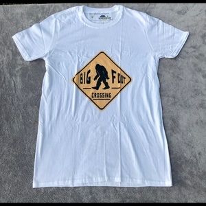 NWT Men’s FUN White T-shirt size small